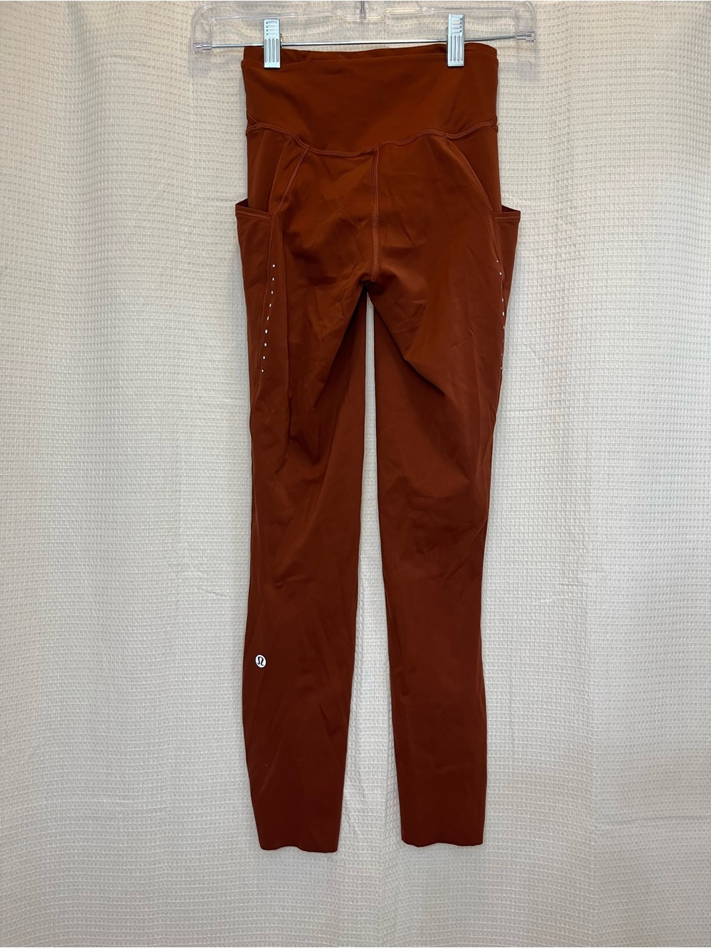 Lululemon Fast and Free High-Rise Tight 25" with Pockets – Copper / Rust